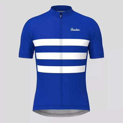 Spandex Cycling Clothing Raudax High Elasticity Short Sleeve Ropa Ciclismo Summer Men Top Jersey Bike Shirts Uniform Cycling Kit