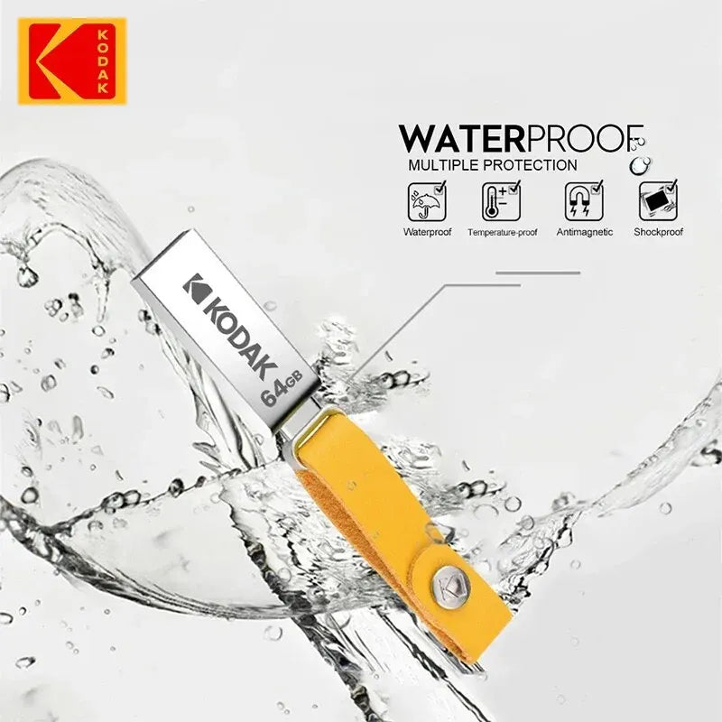 KODAK 2.0 USB Flash Drive 128GB 64GB 32GB Pen Drive 128gb 64gb USB Memory Stick 32gb Pen Flash Drive For Micro PC