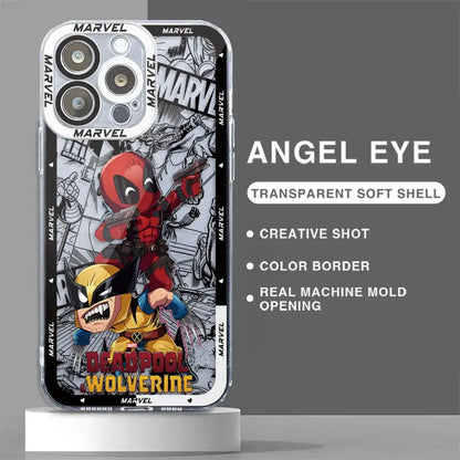 Movie characters Phone Case for iPhone 16 Pro 15 12Pro Max 13 14 Plus 7 8 XS SE 11 16Plus Angle EYE Cover Shell Capa
