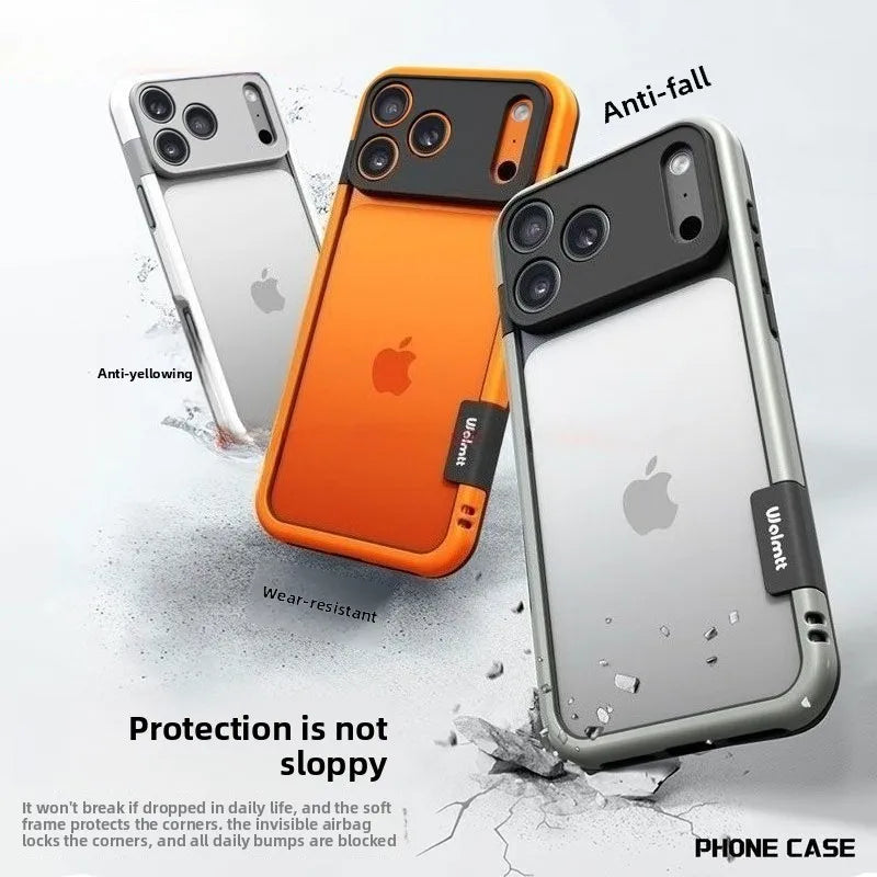 Vibrant Silicone Edge Bumper Case for iPhone 17 Pro Max Air 16 15 14 Plus 13 12 5G - Lens Protection Shockproof Cover