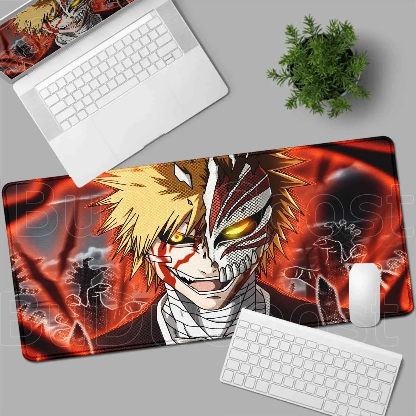 Anime Bleach Mousepad Large Keyboard Table Pad Japan Manga Laptop Office Rubber Soft Deskmat Pc Gamer HD Print Non-Slip Mice Mat