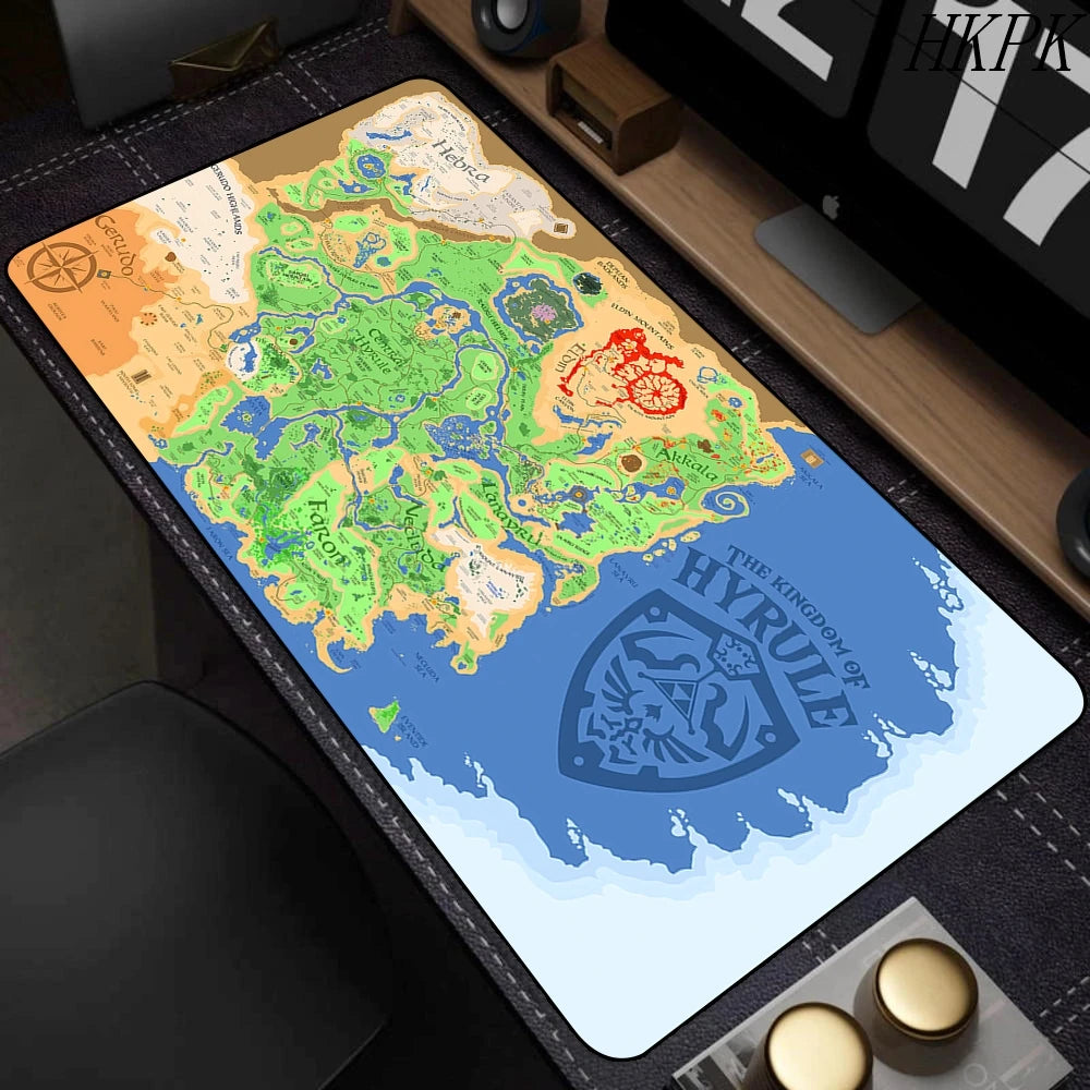 40x90CM PC Gamer Cabinet Z-Zeldas Of Legends Mousepad Mouse Pad Anime Carpet Desk Mat Gamers Accessories Gaming Keyboard Carpets