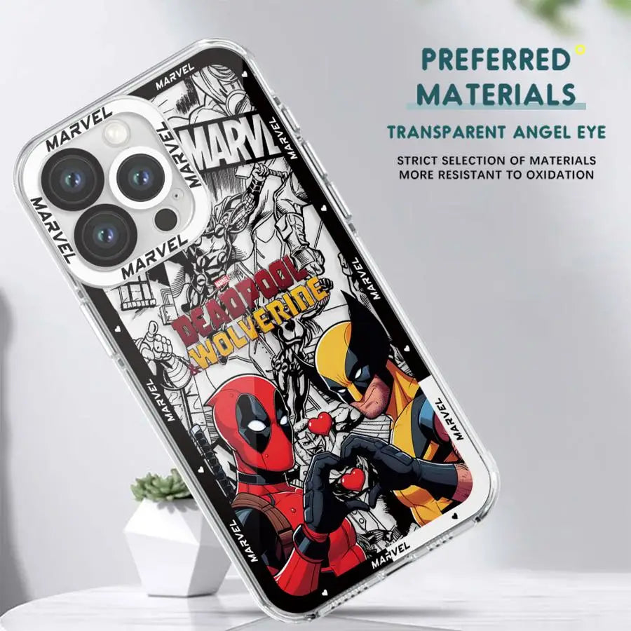 Movie characters Phone Case for iPhone 16 Pro 15 12Pro Max 13 14 Plus 7 8 XS SE 11 16Plus Angle EYE Cover Shell Capa