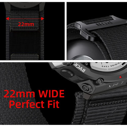 Nylon Strap For Amazfit T-rex  2 3 Ultra Watch Band For Huami Amazfit Trex Pro T Rex  Sport Belt Smartwatch Bracelet Accessories