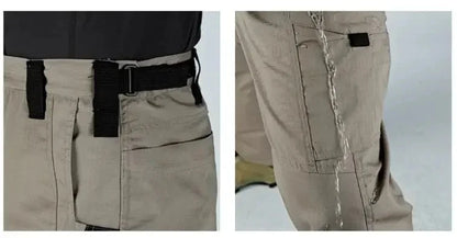 Wear Resistant Work Pant Man Multi-pocket Straight Cargo Trousers Outdoor Jogging Tactical Pants Spring Autumn Casual Trousers