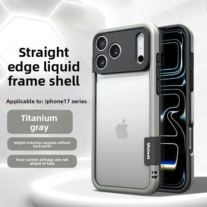 Vibrant Silicone Edge Bumper Case for iPhone 17 Pro Max Air 16 15 14 Plus 13 12 5G - Lens Protection Shockproof Cover
