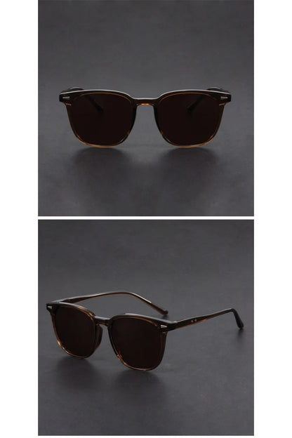 Male and female ultralight round sunglasses driving fishing UV polarized fashion glasses