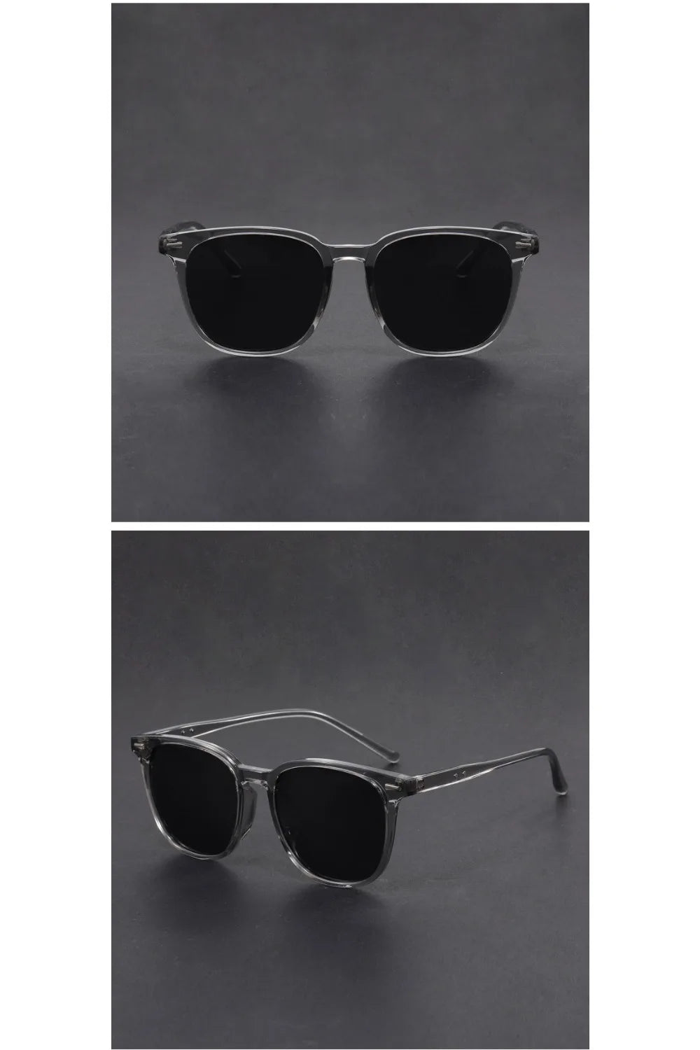 Male and female ultralight round sunglasses driving fishing UV polarized fashion glasses