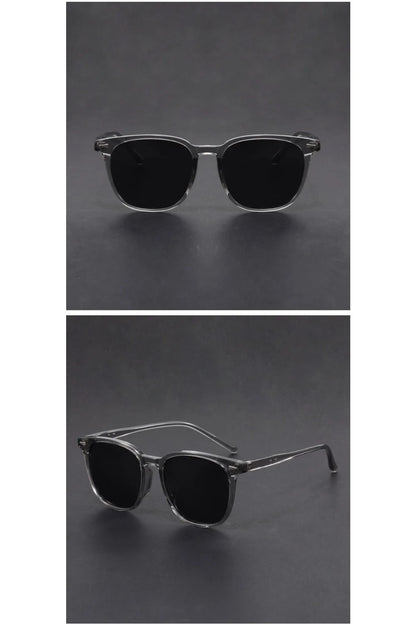 Male and female ultralight round sunglasses driving fishing UV polarized fashion glasses