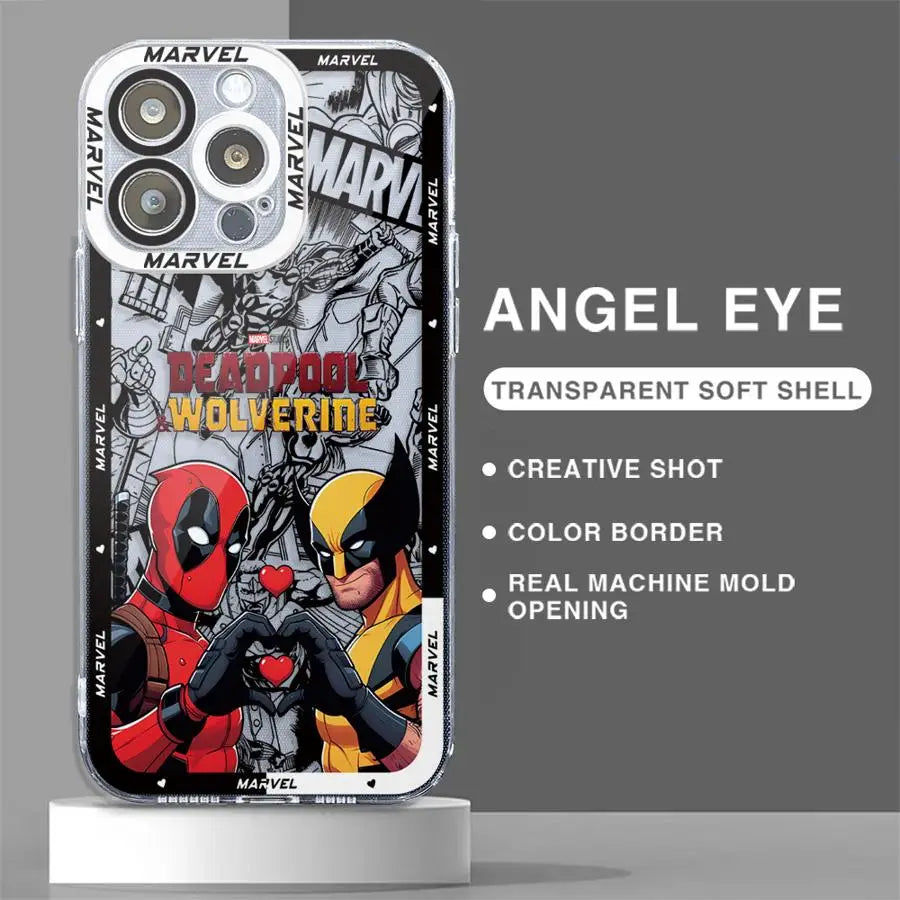 Movie characters Phone Case for iPhone 16 Pro 15 12Pro Max 13 14 Plus 7 8 XS SE 11 16Plus Angle EYE Cover Shell Capa