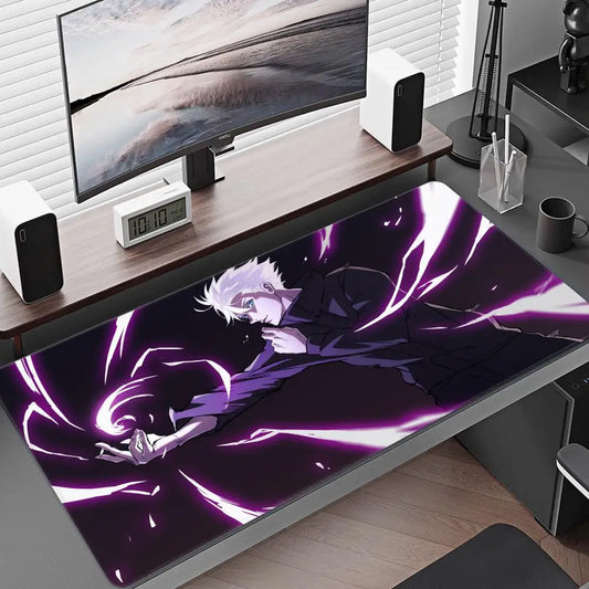 Satoru Gojo Anime Boy Mousepad Anime Mouse Pad Gamer XL Computer HD Home Mousepad XXL Mouse Mat Non-Slip