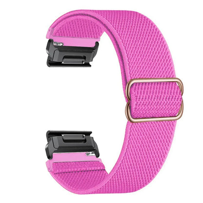 Elastic Woven Nylon Loop Strap For Garmin 22 26mm Fenix 7 7X 6X 6s 6 Pro 5 5s 5X Plus 3HR 945 Epix Gen 2 Enduro Quickfit Band