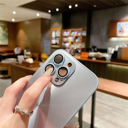 Fashion Bling Laser Aurora Pattern Colorful Phone Case For iPhone 16 14 13 12 11 15 Pro Max Plus Shockproof Bumper Cases Cover