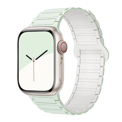 Magnetic Sports Band for Apple Watch Ultra 2 49mm 45mm 44mm 42mm 38 40 41mm Silicone Strap for IWatch Series Ultra 2 9 8 7 6 5 4