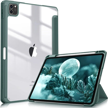 For iPad Case 10.2 9th 8th 7th 10 10th Generation Pro 11 13 2024 12.9 2022 Cover Pencil Holder Funda For iPad Air 5 4 10.9 Cases