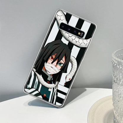 😈Demon😈funda de teléfono Slayer para Samsung Galaxy S20 FE S21 + S22 S23 S24 Ultra S10 Plus S10E S9 S8 Coque Capa Fund