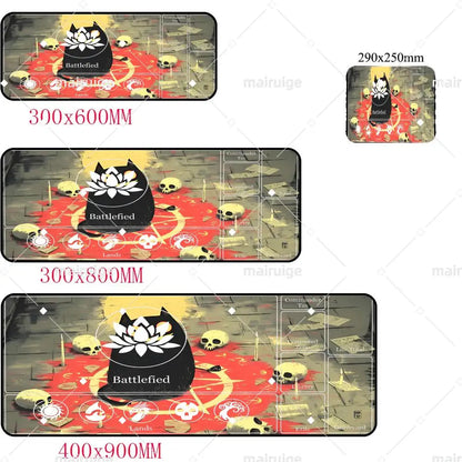 MTG The Magic Gathering Play Mouse Pad Game Design Computer Offices Mousepad Anti-slip Playmat for MTG DTCG CCG RPG Funny Rugs
