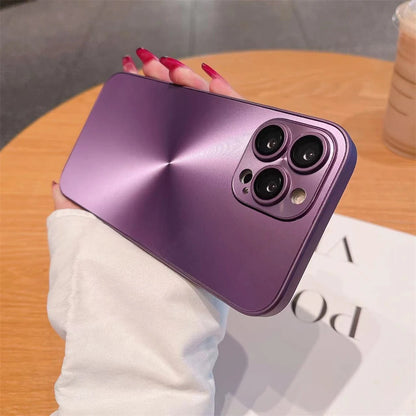 Fashion Bling Laser Aurora Pattern Colorful Phone Case For iPhone 16 14 13 12 11 15 Pro Max Plus Shockproof Bumper Cases Cover