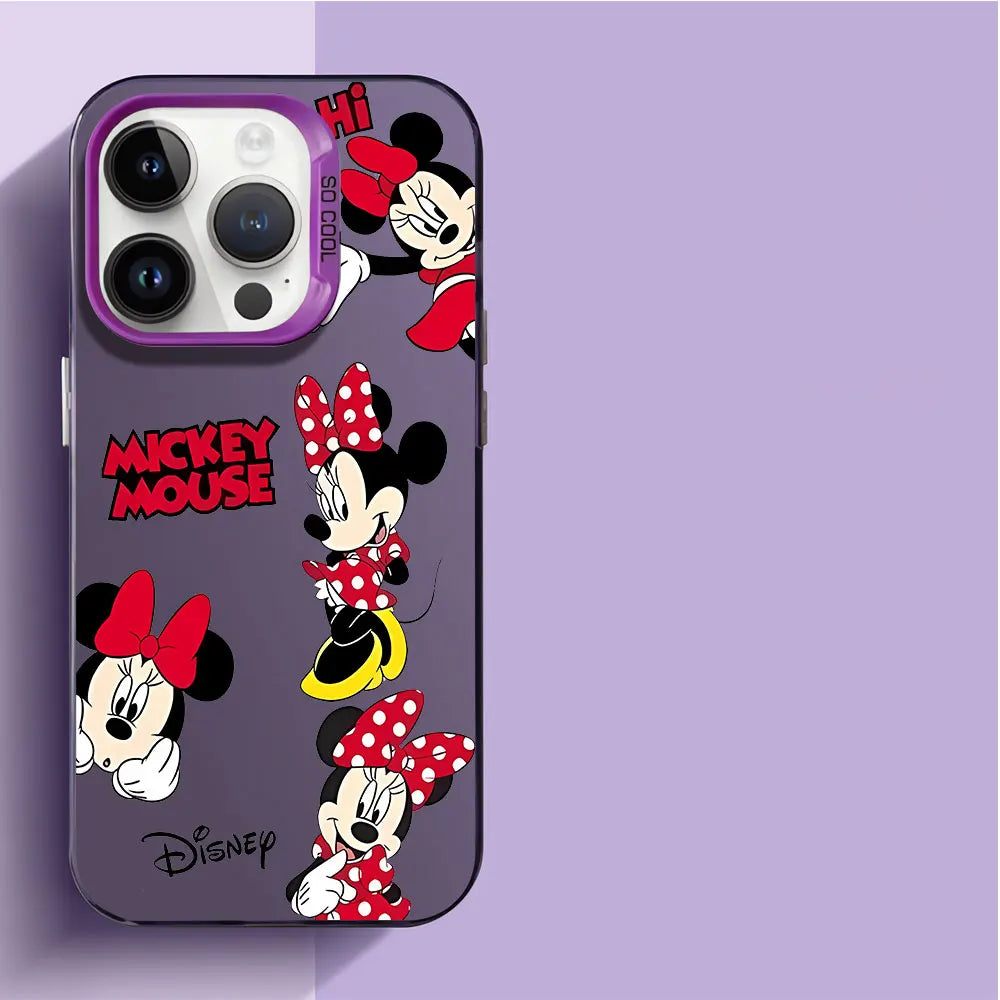 Soft Thin TPU Silicone Case for Apple iPhone 15 Plus X XS Max 11 Pro Max 13 12 Pro 14 Pro XR Disneyy Mickeyy Mouse Lovely Cover