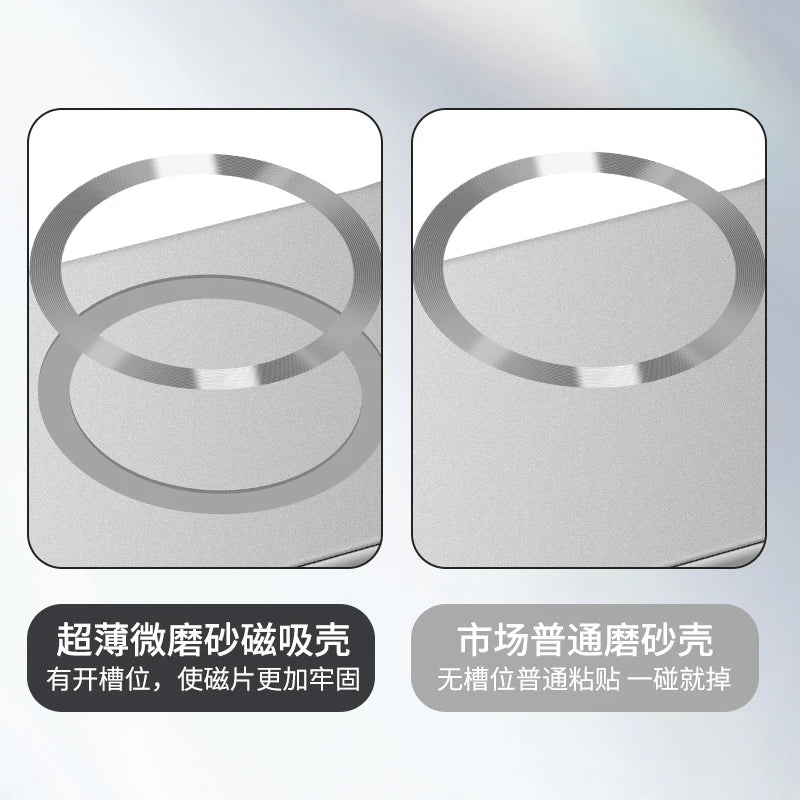 For Iphone 17 Pro Max Metallic Paint Frameless Ultra Thin Hard PC Case for Iphone 17 Air 17Pro Magnetic Magsafe Protect Cover