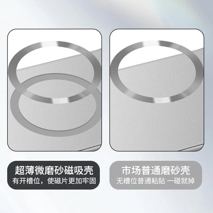 For Iphone 17 Pro Max Metallic Paint Frameless Ultra Thin Hard PC Case for Iphone 17 Air 17Pro Magnetic Magsafe Protect Cover