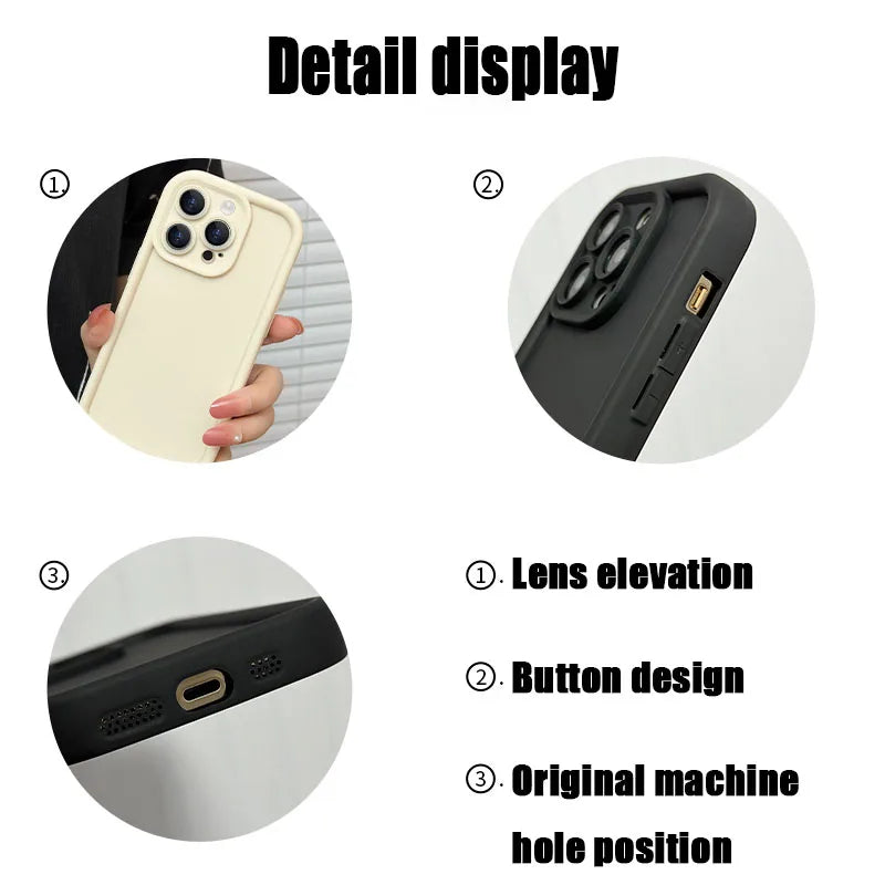 Anime Eye Ladder cases For Apple iPhone 15 14 13 12 11 XS XR X Pro Max Plus Cover Phone Case