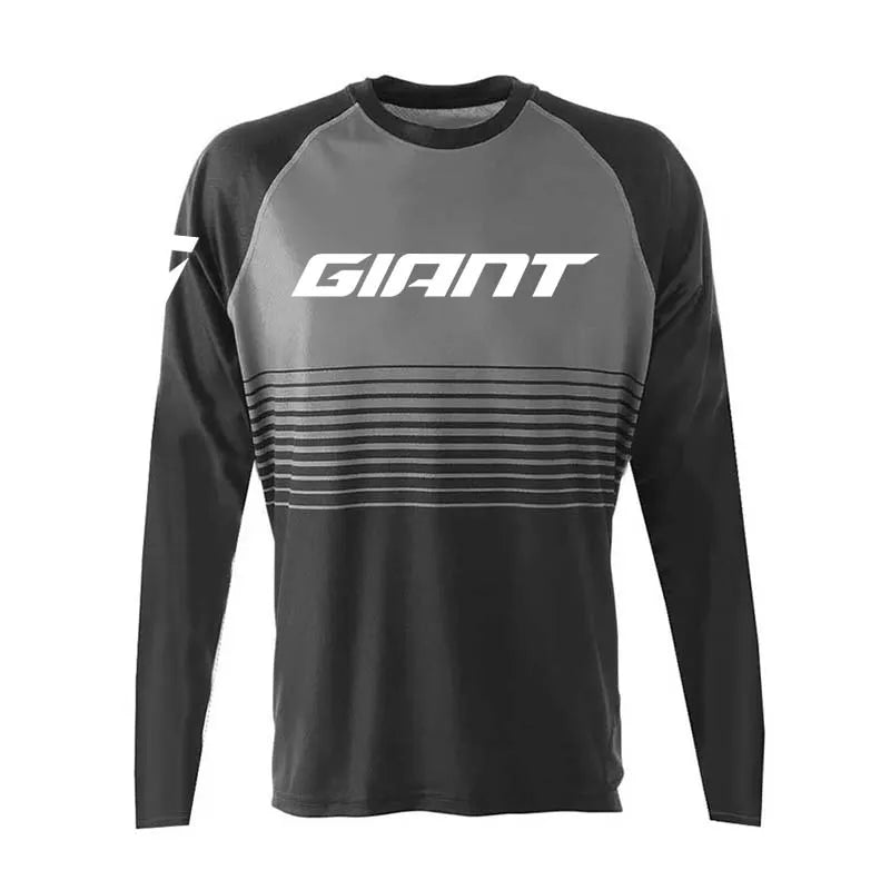 Off-road Endurance Downhill Jersey MTB Bicycle Shirt BMX Mountain Bike Sweatshirt Breathable Quick-Drying Shirt