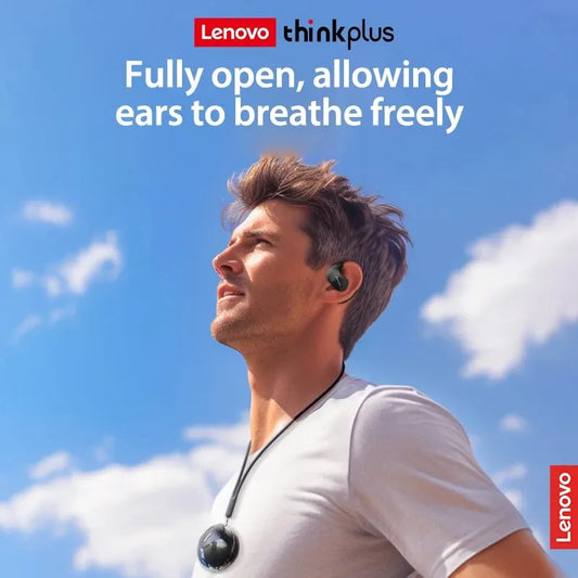 Lenovo X15pro OWS Auriculares Bluetooth 5.4 Auriculares inalámbricos deportivos impermeables con cordón