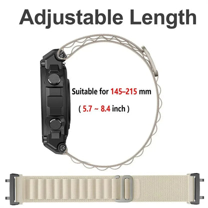 Trail Loop Nylon Strap For Huami Amazfit T-REX 3/2 Smart Watch Band Sports Bracelet For Xiaomi Amazfit T-Rex/T Rex Pro 2 Correa