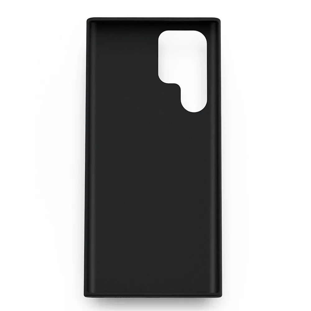 Funda de teléfono con soporte de cuero de vaca auténtico para Samsung Galaxy S24 S23 Ultra S23 Plus S24Ultra S22Ultra, funda trasera con anillo