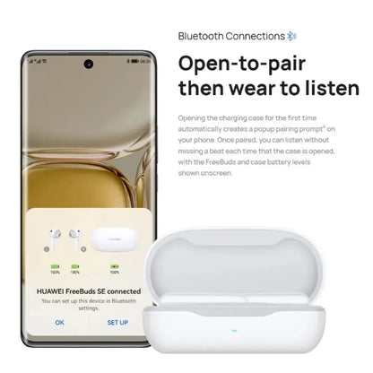 Huawei Original FreeBuds Se auriculares inalámbricos Bluetooth 5,2 auriculares con reducción de ruido TWS 10mm auriculares dinámicos Pro