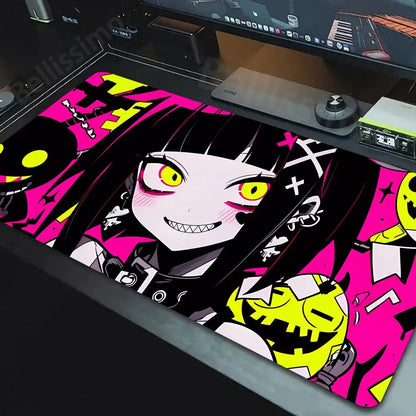Kawaii Girl Xxl Mouse Pad 1200x600mm Cute Anime Girl Desk Pad PC Computer Office Mouse Pad Keyboard Gamer Gaming Accessories
