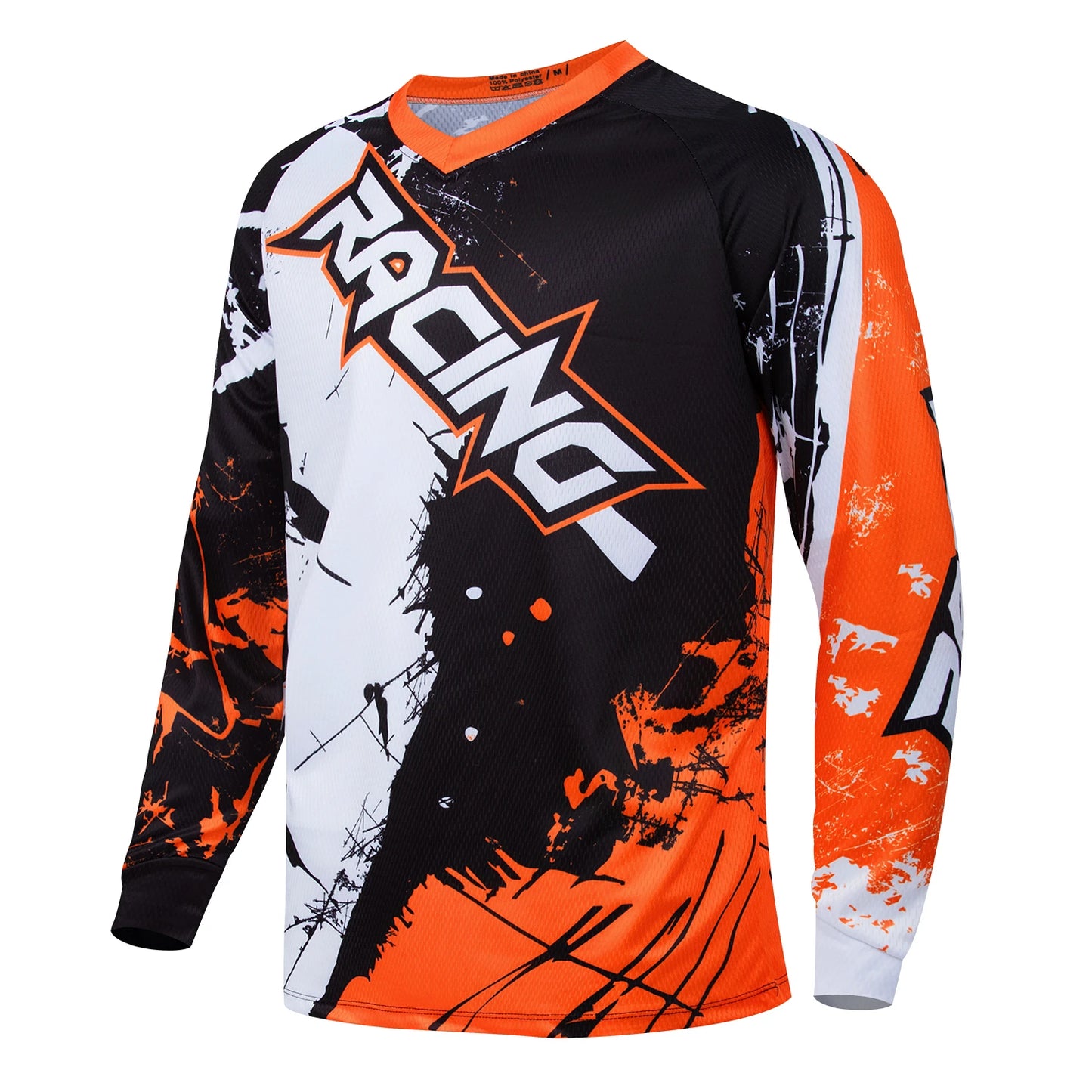 Pro Long Sleeve Motocross Shirt Mountain Bike Downhill Jersey Cross Country Bike Racing Shirt Quick Dry Mountain Bike T-Shirt