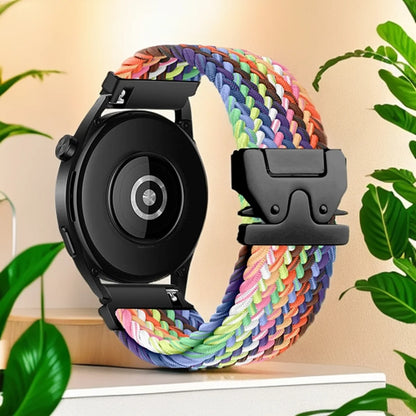 Braided Loop for Fitbit Versa 3/4 Watch Band Parachute Style Buckle Bracelet Correa Elastic Band for Fitbit Versa2/Sense1 2 Band