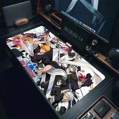 XXL Anime BLEACH Large Mouse Pad Gamer Cabinet Pc Keyboard коврик для мыши Computer Desk Mat 90x40CM Gaming Accessories Mousepad