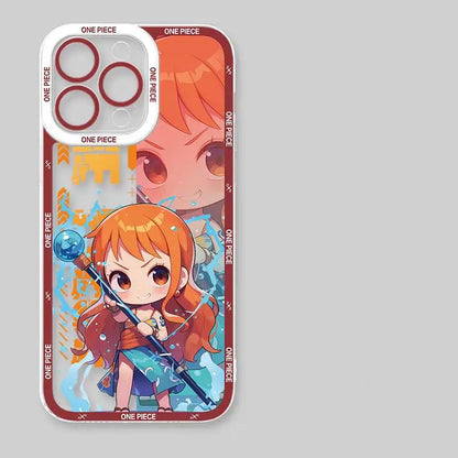 Case For Samsung Galaxy S25 S24 Ultra S23 S22 S21 S20 Plus S24FE FE A55 A54 A53 A52 A15 A14 A24 A7 Anime O-One P-Pieces