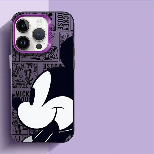 Mickeyy Mouse Cool Phone Case for iPhone 13 XS Max 15 Plus 11 Pro Max XR X 12 Pro 14 Pro Capa Soft Cover TPU Silicone