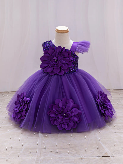 Toddler & Little Girls Birthday & Party Butterfly Dress