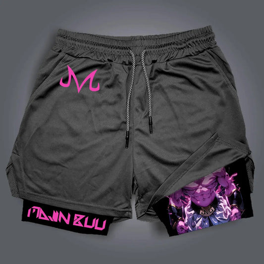 Official DragonBall Anime Suitable for Project Sports Badminton Anime Gender-Free Kei Style Retro Breathable Quick-Drying Shorts