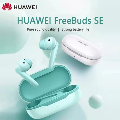 Huawei Original FreeBuds Se auriculares inalámbricos Bluetooth 5,2 auriculares con reducción de ruido TWS 10mm auriculares dinámicos Pro