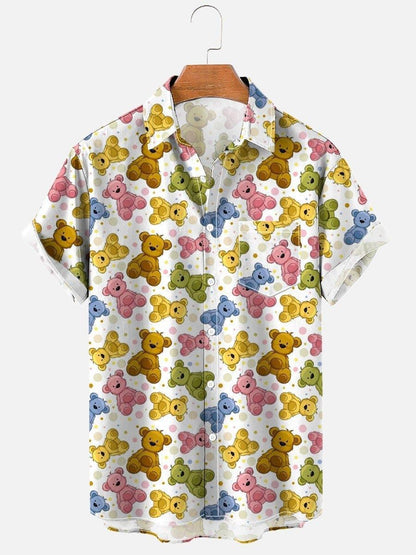 3D Digital Printing Hawaiian Shirt