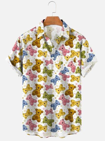 3D Digital Printing Hawaiian Shirt