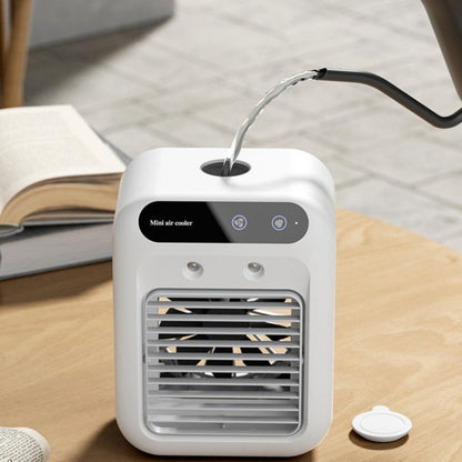 Aire acondicionado, ventilador enfriador de aire, ventilador de refrigeración por agua, aire acondicionado para habitación, oficina, color blanco-marfil