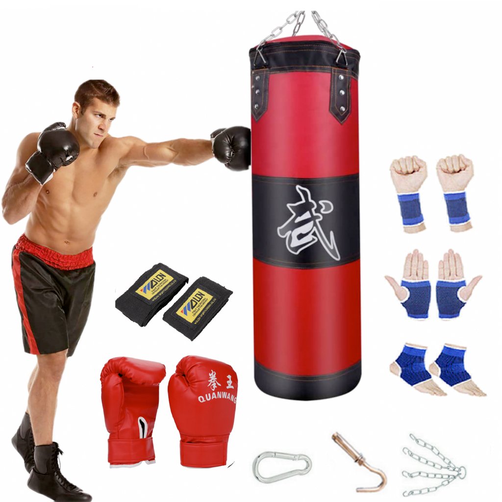 Juego de saco de boxeo para entrenador de boxeo