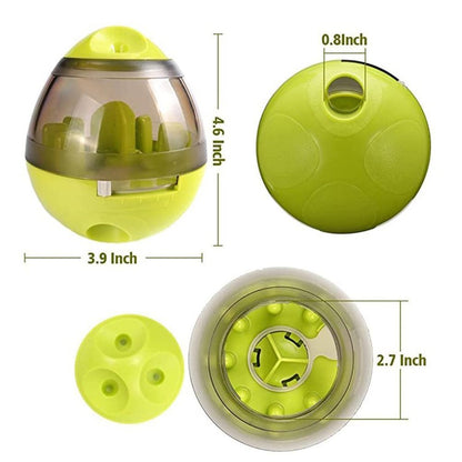 Yellow Pandora interactive pet food dispenser for Dogs