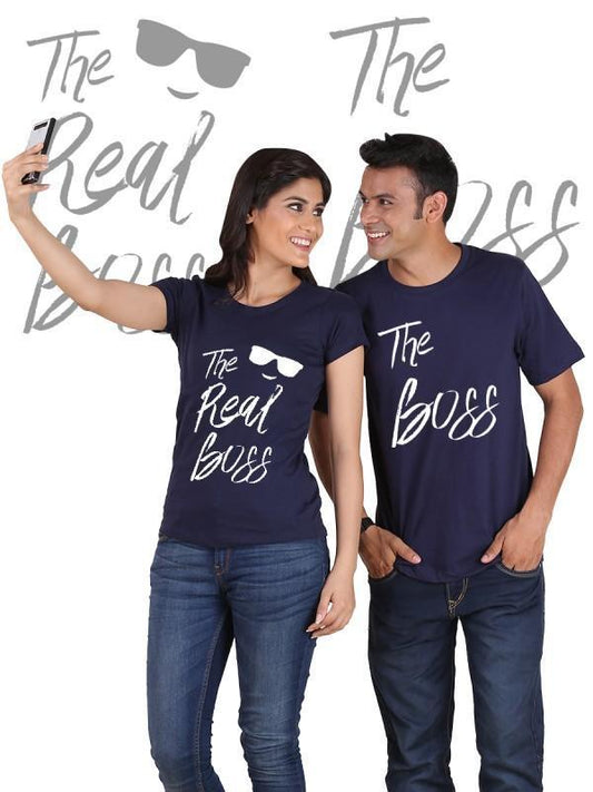 The Real Boss Couple T-Shirts