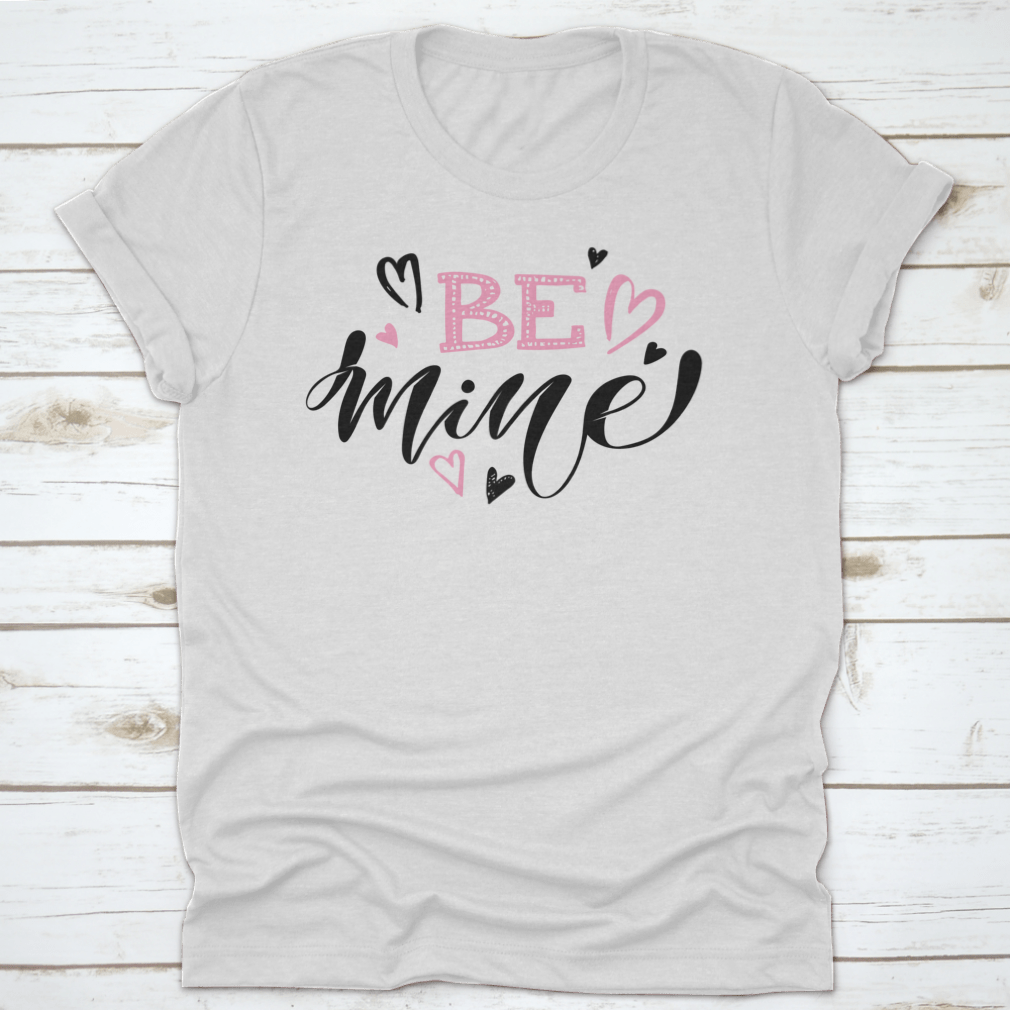 Be Mine  Love You Valentines Day Cute Hand Drawn Doodle t shirt Design