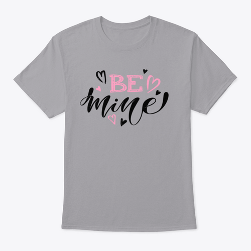 Be Mine  Love You Valentines Day Cute Hand Drawn Doodle t shirt Design