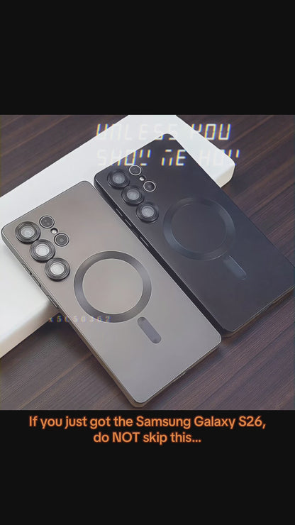 Elegant Magnetic Phone Case for Samsung Galaxy S26 Series