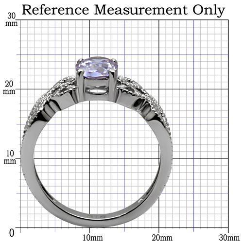 High polished (no plating) Stainless Steel Ring with AAA Grade